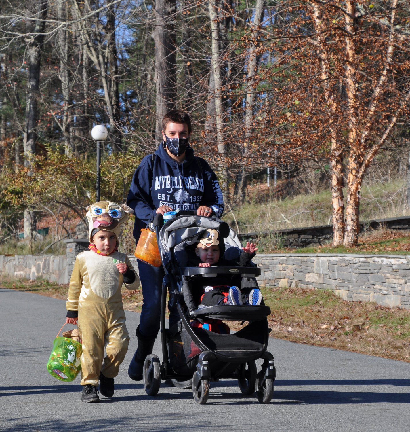 "Who was that masked man?" I asked the dog on more than one occasion during the Halloween walk on the lake last weekend. “More families with children are in Smallwood," Jonathan Hyman explained, "because we are all living, working and attending school differently now."